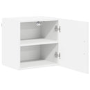 vidaXL Fali Szekrény LUCCA 2 pcs Magasfényű Fehér 40 x 31 x 40 cm