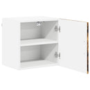 vidaXL Fali Szekrény LUCCA 2 pcs Füstös Tölgy 40 x 31 x 40 cm