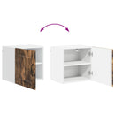 vidaXL Fali Szekrény LUCCA 2 pcs Füstös Tölgy 40 x 31 x 40 cm