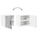 vidaXL Konyhaszekrény polcokkal Szürke Sonoma 40 x 31 x 40 cm Faanyag