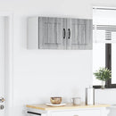 vidaXL Fali Szekrény LUCCA 2 pcs Szürke Sonoma 40 x 31 x 40 cm