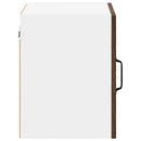 vidaXL Fali Szekrény LUCCA 2 pcs Barna Tölgy 40 x 31 x 40 cm