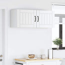 vidaXL Fali Szekrény LUCCA 2 pcs Fehér 50 x 31 x 40 cm Szerelt Fa
