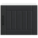 vidaXL Fali Szekrény LUCCA Fekete 50 x 31 x 40 cm Szerelt Fa