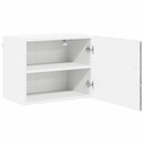 vidaXL Fali Szekrény LUCCA Betonszürke 50 x 31 x 40 cm Szerelt Fa