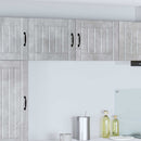 vidaXL Fali Szekrény LUCCA 2 pcs Betonszürke 50 x 31 x 40 cm