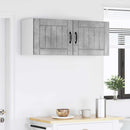 vidaXL Fali Szekrény LUCCA 2 pcs Betonszürke 50 x 31 x 40 cm