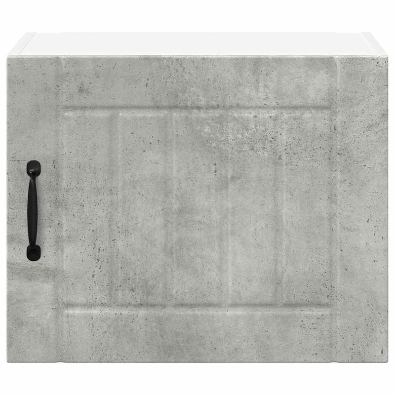 vidaXL Konyhaszekrény 2 pcs Beton Szürke 50 x 31 x 40 cm Faanyag