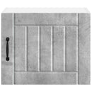 vidaXL Fali Szekrény LUCCA 2 pcs Betonszürke 50 x 31 x 40 cm