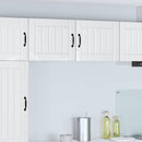 vidaXL Fali Szekrény LUCCA 2 pcs Magasfényű Fehér 50 x 31 x 40 cm