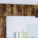 vidaXL Konyhaszekrény 2 pcs Füstölt tölgy 50 x 31 x 40 cm Faanyag