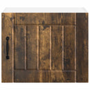 vidaXL Fali Szekrény LUCCA 2 pcs Füstös Tölgy 50 x 31 x 40 cm