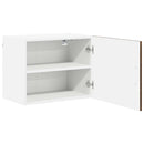 vidaXL Fali Szekrény LUCCA Barna Tölgy 50 x 31 x 40 cm Szerelt Fa