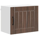 vidaXL Fali Szekrény LUCCA 2 pcs Barna Tölgy 50 x 31 x 40 cm