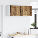 vidaXL Fali Szekrény LUCCA 2 pcs Antik Fa 50 x 31 x 40 cm Szerelt Fa