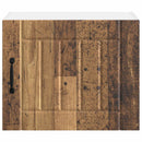 vidaXL Fali Szekrény LUCCA 2 pcs Antik Fa 50 x 31 x 40 cm Szerelt Fa