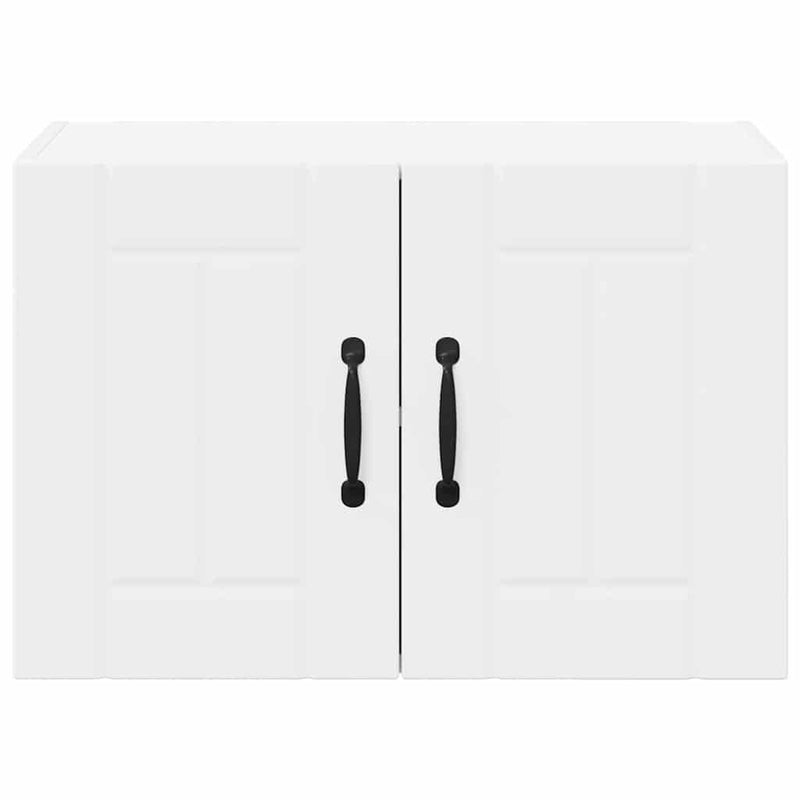 vidaXL Fali konyhaszekrény polcokkal Fehér 60 x 31 x 40 cm Faanyag