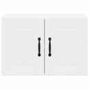 vidaXL Konyhaszekrény polcokkal 2 pcs Fehér 60 x 31 x 40 cm Faanyag