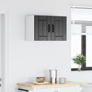 vidaXL Fali Szekrény LUCCA Fekete 60 x 31 x 40 cm Szerelt Fa