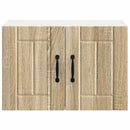 vidaXL Fali Szekrény LUCCA Sonoma Tölgy 60 x 31 x 40 cm Szerelt Fa