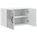 vidaXL Fali Szekrény LUCCA 2 pcs Betonszürke 60 x 31 x 40 cm