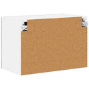 vidaXL Fali Szekrény LUCCA 2 pcs Betonszürke 60 x 31 x 40 cm