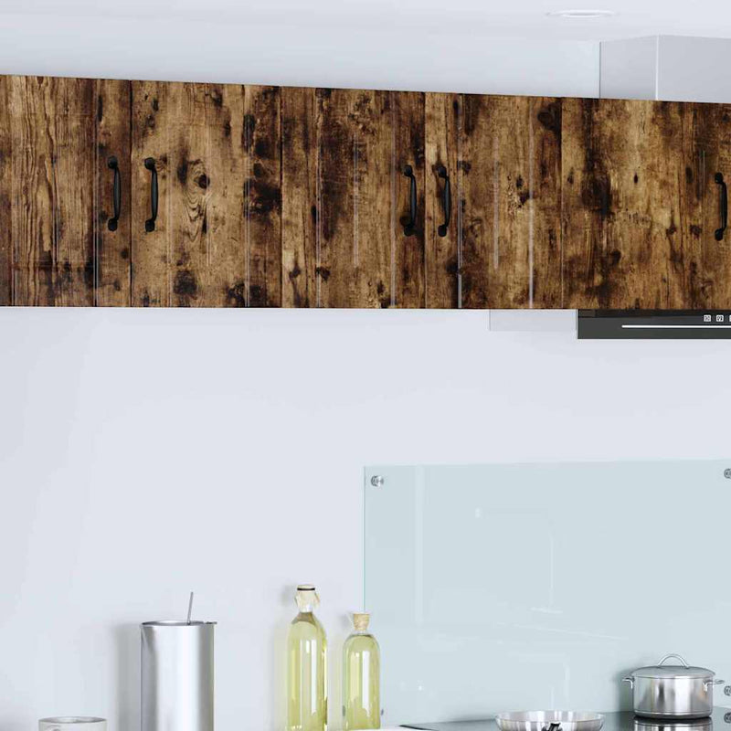 vidaXL Fali konyhaszekrény Füstölt tölgy 60 x 31 x 40 cm Faanyag