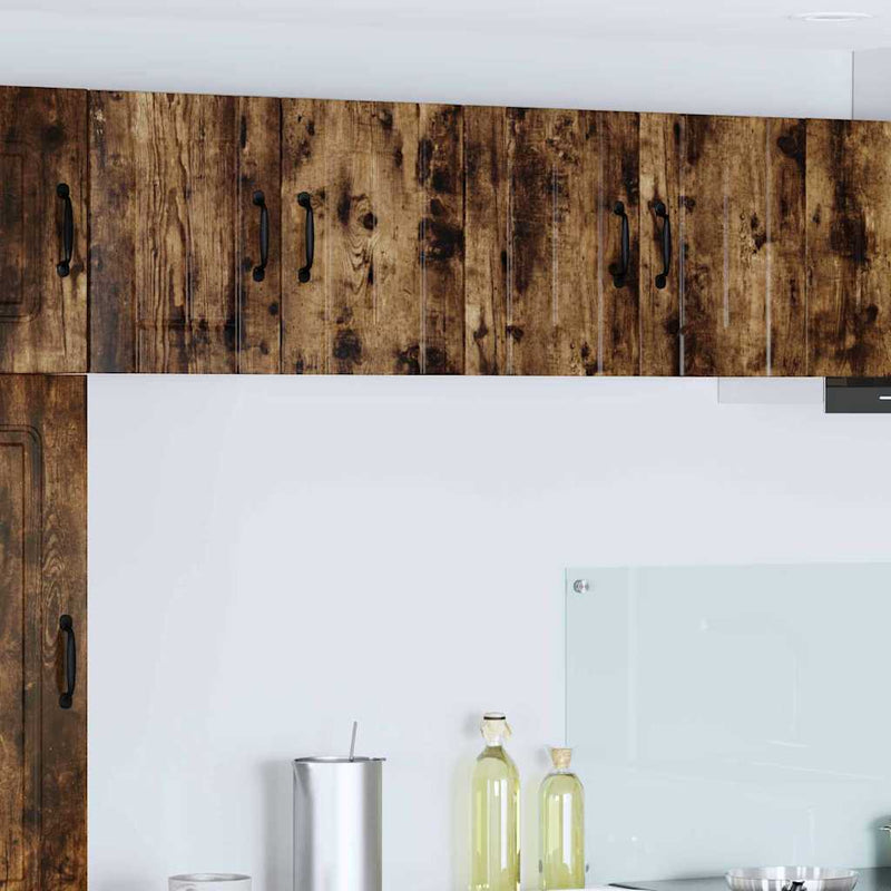 vidaXL Konyhai faliszekrények 2 pcs Füstölt tölgy 60 x 31 x 40 cm