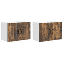 vidaXL Fali Szekrény LUCCA 2 pcs Füstös Tölgy 60 x 31 x 40 cm