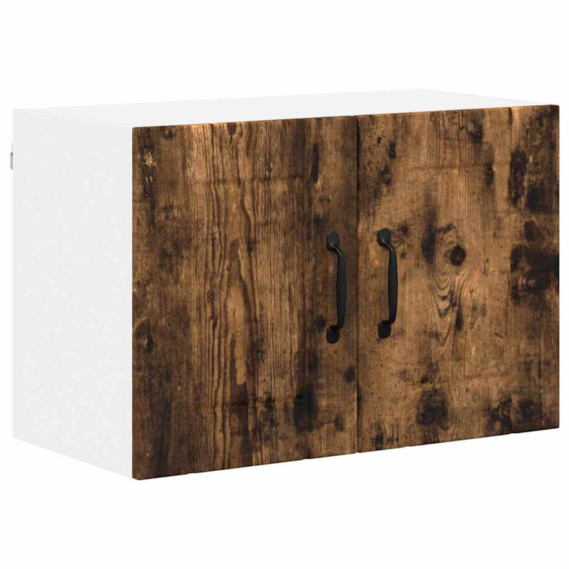 vidaXL Konyhai faliszekrények 2 pcs Füstölt tölgy 60 x 31 x 40 cm