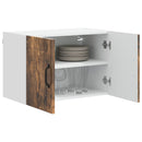 vidaXL Fali Szekrény LUCCA 2 pcs Füstös Tölgy 60 x 31 x 40 cm