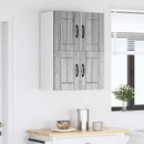 vidaXL Fali Szekrény LUCCA 2 pcs Szürke Sonoma 60 x 31 x 40 cm