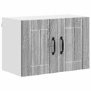 vidaXL Fali Szekrény LUCCA 2 pcs Szürke Sonoma 60 x 31 x 40 cm