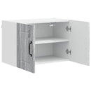vidaXL Fali Szekrény LUCCA 2 pcs Szürke Sonoma 60 x 31 x 40 cm