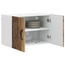vidaXL Fali Szekrény LUCCA Antik Fa 60 x 31 x 40 cm Szerelt Fa