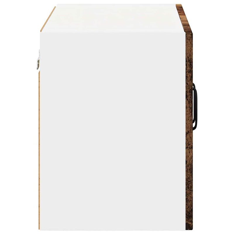 vidaXL Fali konyhaszekrény polcokkal Öreg fa 60 x 31 x 40 cm Faanyag