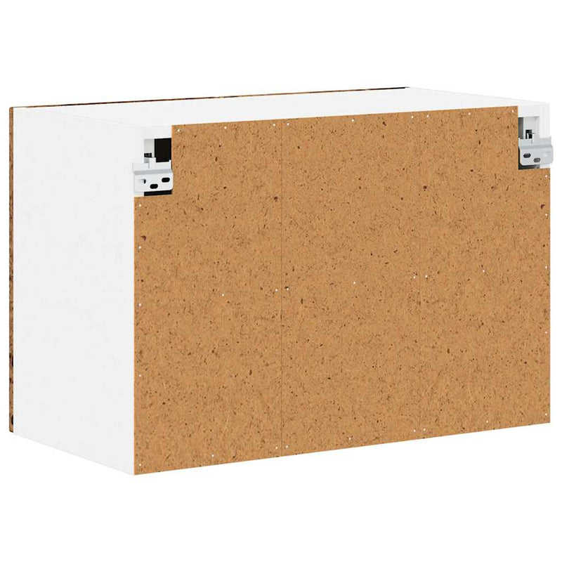 vidaXL Konyhai faliszekrények 2 pcs Öreg fa 60 x 31 x 40 cm Faanyag