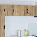 vidaXL Fali Szekrény LUCCA 2 pcs Kézműves Tölgy 60 x 31 x 40 cm