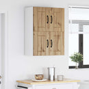 vidaXL Fali Szekrény LUCCA 2 pcs Kézműves Tölgy 60 x 31 x 40 cm