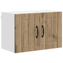 vidaXL Fali Szekrény LUCCA 2 pcs Kézműves Tölgy 60 x 31 x 40 cm