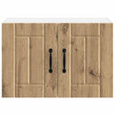 vidaXL Fali Szekrény LUCCA 2 pcs Kézműves Tölgy 60 x 31 x 40 cm