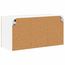 vidaXL Fali Szekrény LUCCA Sonoma Tölgy 80 x 31 x 40 cm Szerelt Fa