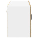 vidaXL Fali Szekrény LUCCA Sonoma Tölgy 80 x 31 x 40 cm Szerelt Fa