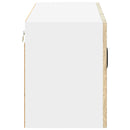 vidaXL Fali Szekrény LUCCA Sonoma Tölgy 80 x 31 x 40 cm Szerelt Fa