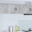 vidaXL Fali Szekrény LUCCA Betonszürke 80 x 31 x 40 cm Szerelt Fa