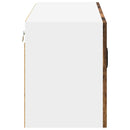 vidaXL Konyhaszekrény polcokkal Füstölt tölgy 80 x 31 x 40 cm Faanyag