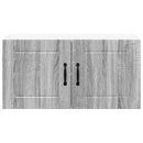 vidaXL Konyhaszekrény polcokkal Szürke Sonoma 80 x 31 x 40 cm Faanyag