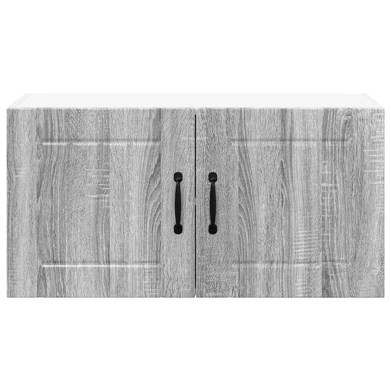 vidaXL Konyhaszekrény polcokkal Szürke Sonoma 80 x 31 x 40 cm Faanyag