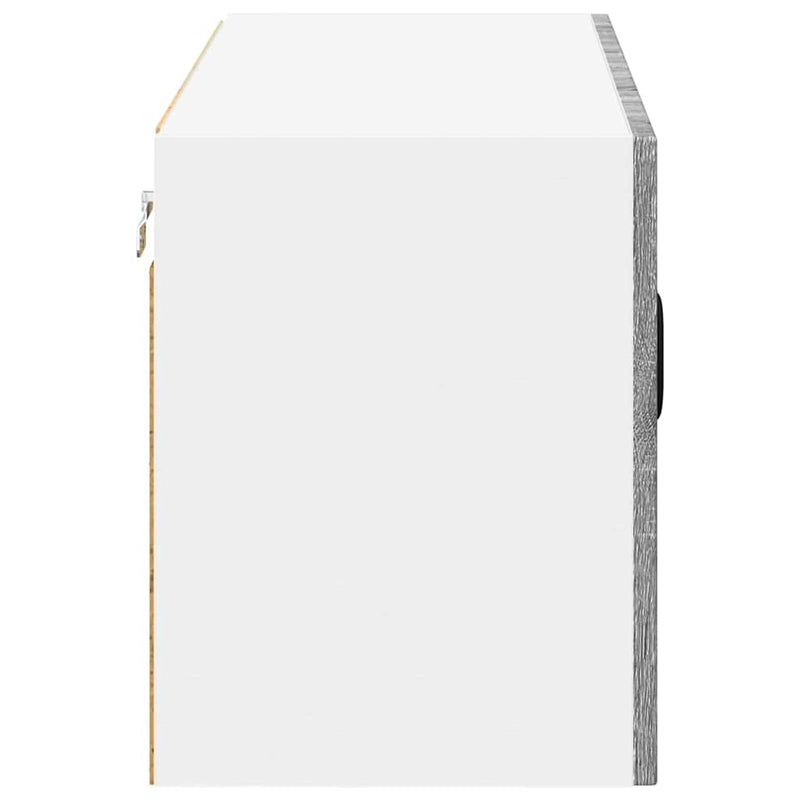 vidaXL Konyhaszekrény polcokkal Szürke Sonoma 80 x 31 x 40 cm Faanyag