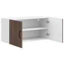 vidaXL Fali Szekrény LUCCA Barna Tölgy 80 x 31 x 40 cm Szerelt Fa
